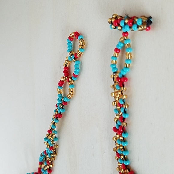 Handbeaded necklace - Picture 4 of 6